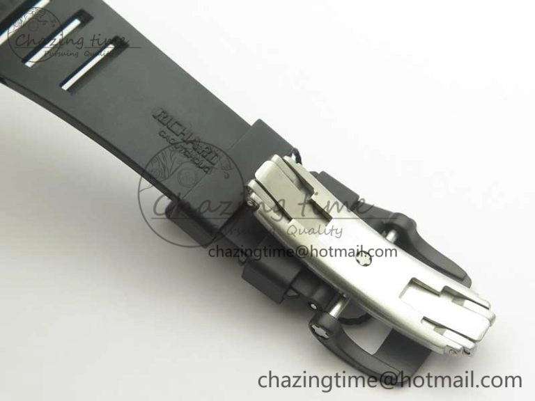 UrbanChic RM035-02 Americas Ceramic RG Case KVF Best Edition Skeleton Dial on Black Rubber Strap MIYOTA 9476