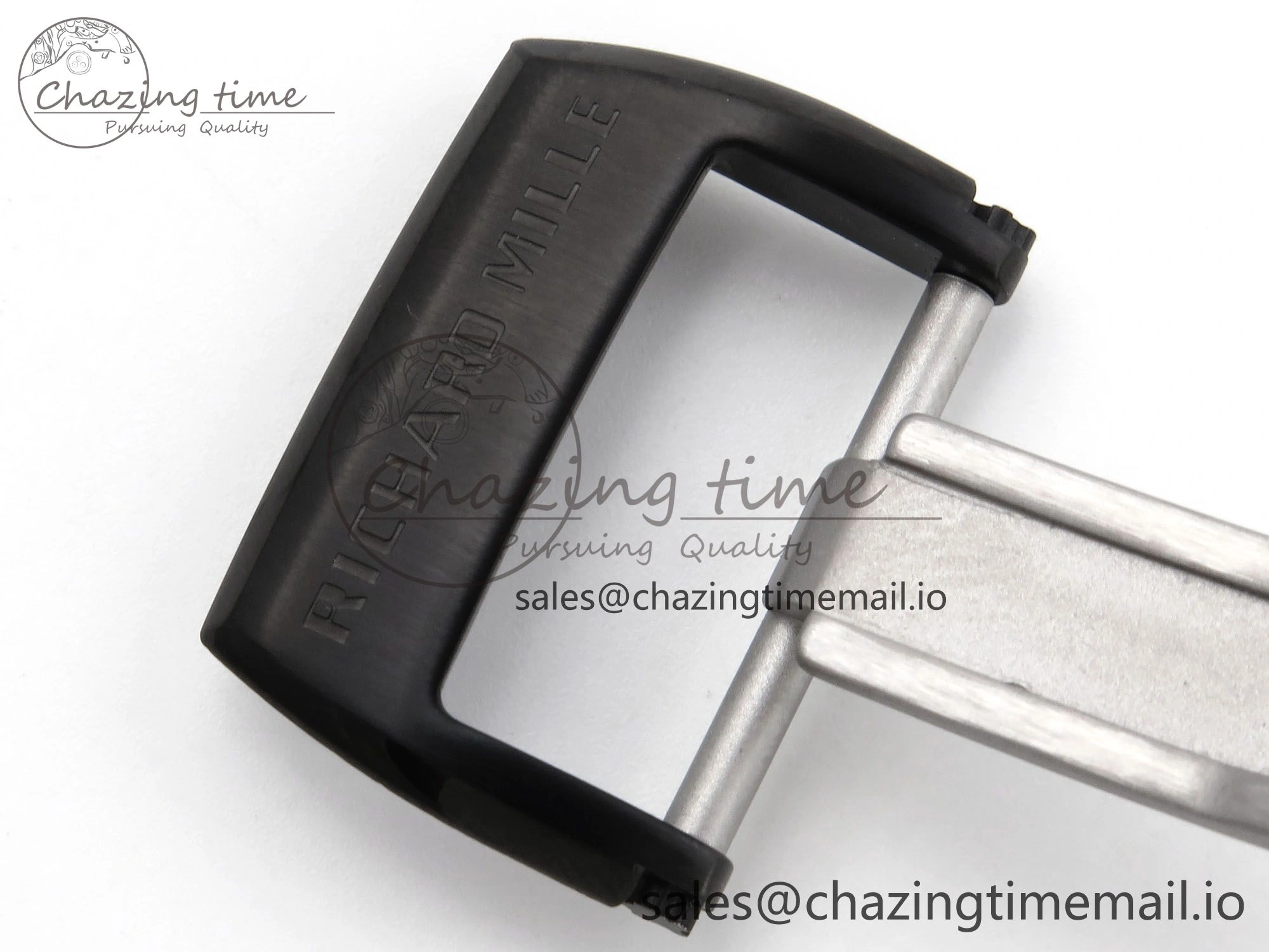 Thermal RM035-02 Black Carbon T+F Best Edition Skeleton Dial on Black Rubber Strap Clone RMUL 9265