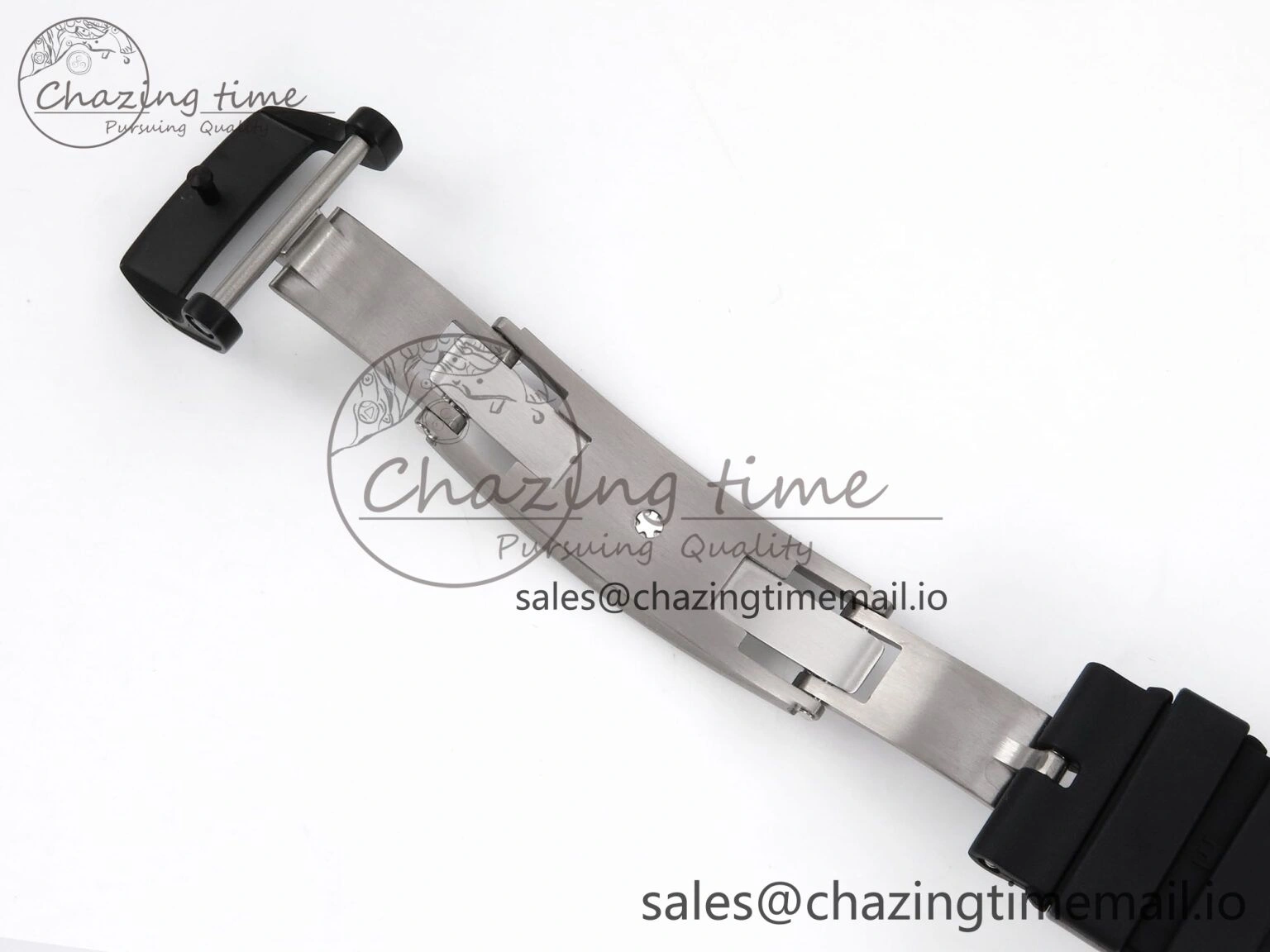 RM035-02 Black Ceramic SONIC Best Edition Skeleton Dial on Black Rubber Strap Clone RMUL GoodFit 9261