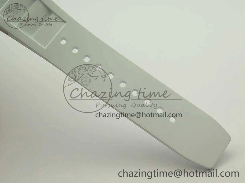 RM035-02 Forged Carbon Case KVF Best Edition Skeleton Dial On White Rubber Strap MIYOTA8215 V Upgraded 9498