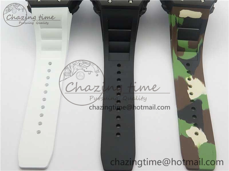 Unique RM035-02 KVF Best Edition Skeleton Dial Red on Rubber Strap MIYOTA8215 V 9449