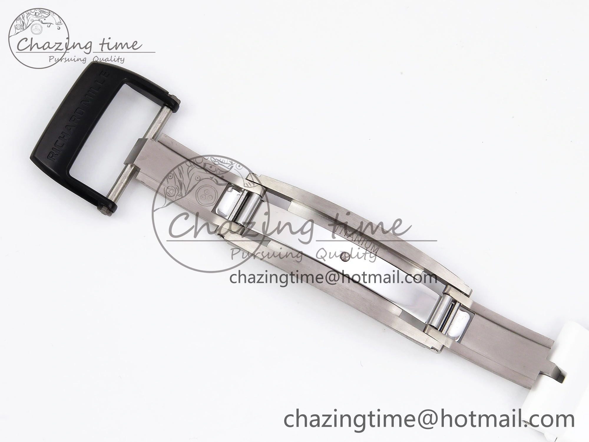 Timeless RM035-02 NTPT ZF 1:1 Best Edition Skeleton Dial on White Rubber Strap RMAL1 Super Clone V 9284