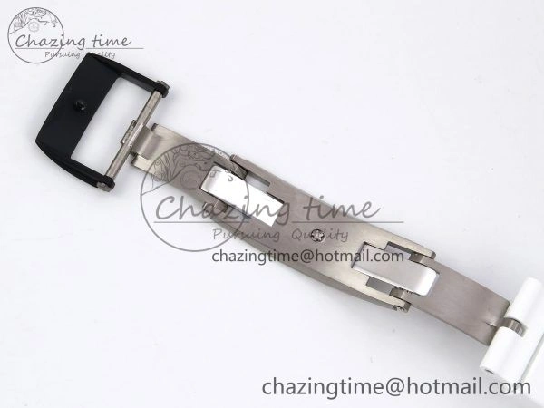 Timeless RM035-02 NTPT ZF 1:1 Best Edition Skeleton Dial on White Rubber Strap RMAL1 Super Clone V 9284
