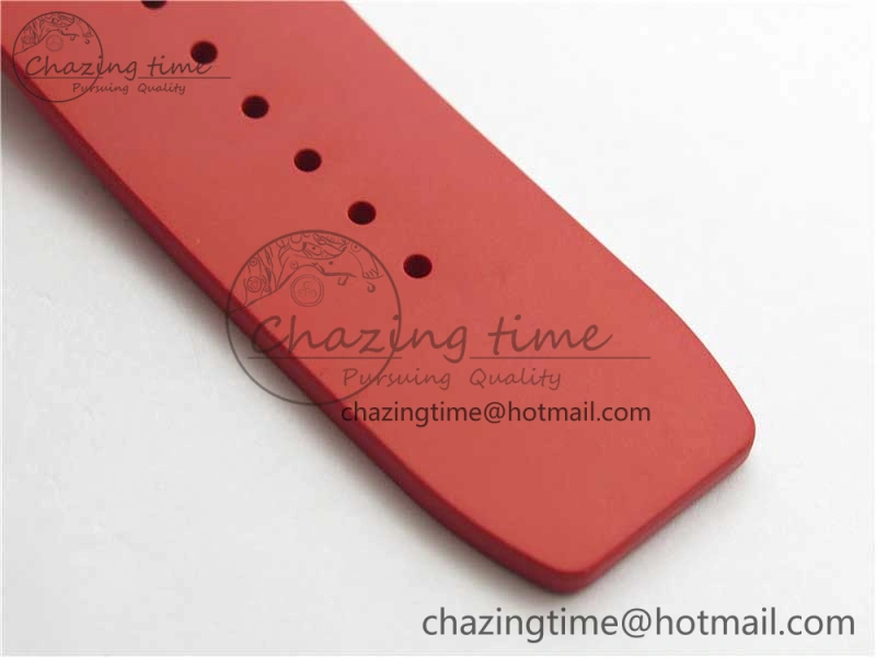 Practical RM035-02 REAL NTPT ZF X ABD UPGRADED 1:1 BEST EDITION SKELETON DIAL ON RED RUBBER STRAP NH05A V 9417