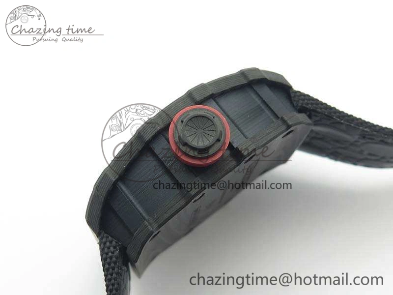 RM035-02 Rafael Nadal FC Caseback KVF Best Edition Skeleton Dial Red On Nylon Strap MIYOTA8215 V ModernLook 9523