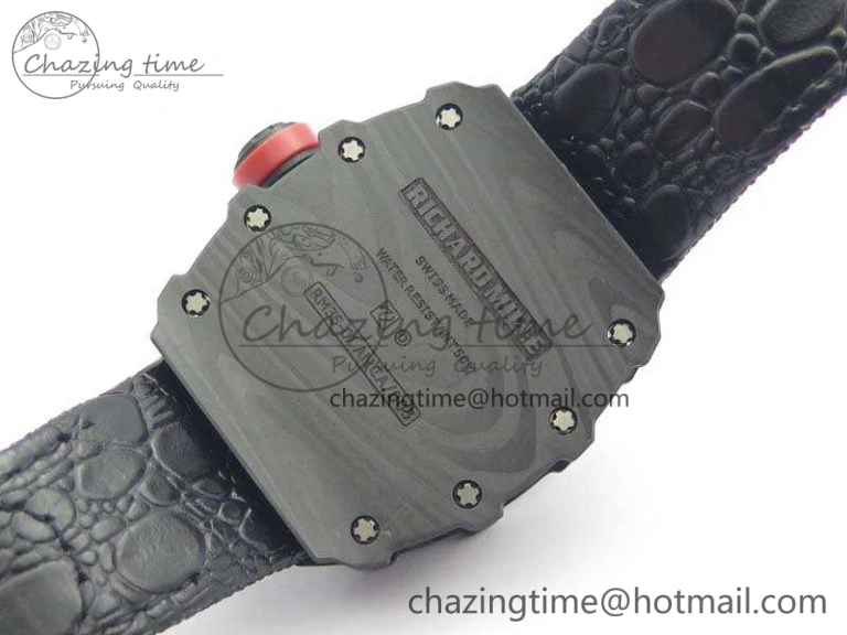 RM035-02 Rafael Nadal FC Caseback KVF Best Edition Skeleton Dial Red On Nylon Strap MIYOTA8215 V ModernLook 9523