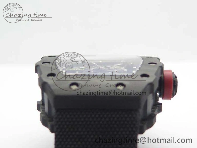 RM035-02 Rafael Nadal FC Caseback KVF Best Edition Skeleton Dial Red On Nylon Strap MIYOTA8215 V ModernLook 9523