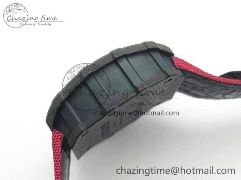 FashionForward RM035-02 Rafael Nadal FC Caseback KVF Best Edition Skeleton Dial Red On Red Nylon Strap MIYOTA8215 V 9517