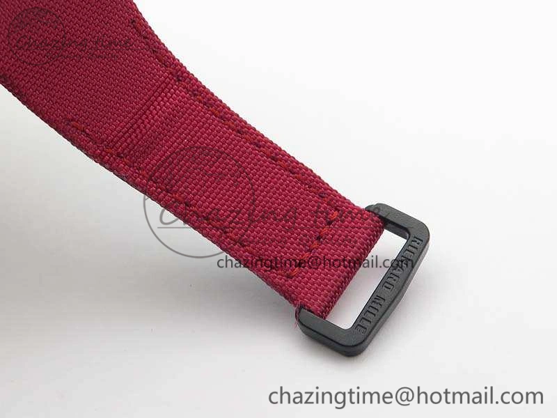 FashionForward RM035-02 Rafael Nadal FC Caseback KVF Best Edition Skeleton Dial Red On Red Nylon Strap MIYOTA8215 V 9517