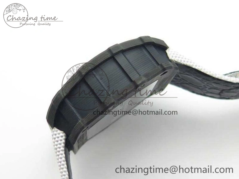 RM035-02 Rafael Nadal FC Caseback KVF Best Edition Skeleton Dial White On White Nylon Strap MIYOTA8215 V TimelessDesign 9518