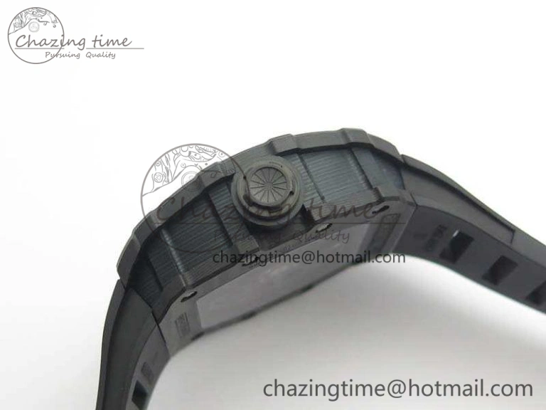 RM035-02 Rafael Nadal FC Ti Case KVF Best Edition Skeleton Dial Black On Rubber Strap MIYOTA8215 V FastDry 9535