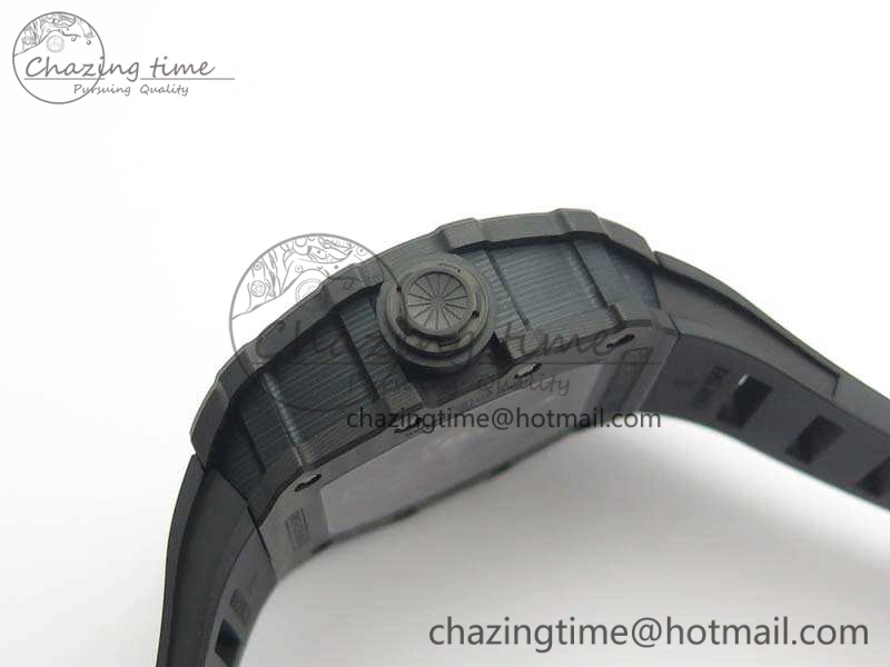 RM035-02 Rafael Nadal FC Ti Case KVF Best Edition Skeleton Dial Black On Rubber Strap MIYOTA8215 V FastDry 9535
