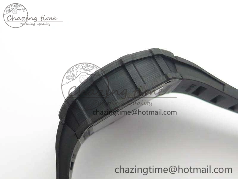 RM035-02 Rafael Nadal FC Ti Case KVF Best Edition Skeleton Dial Black On Rubber Strap MIYOTA8215 V FastDry 9535