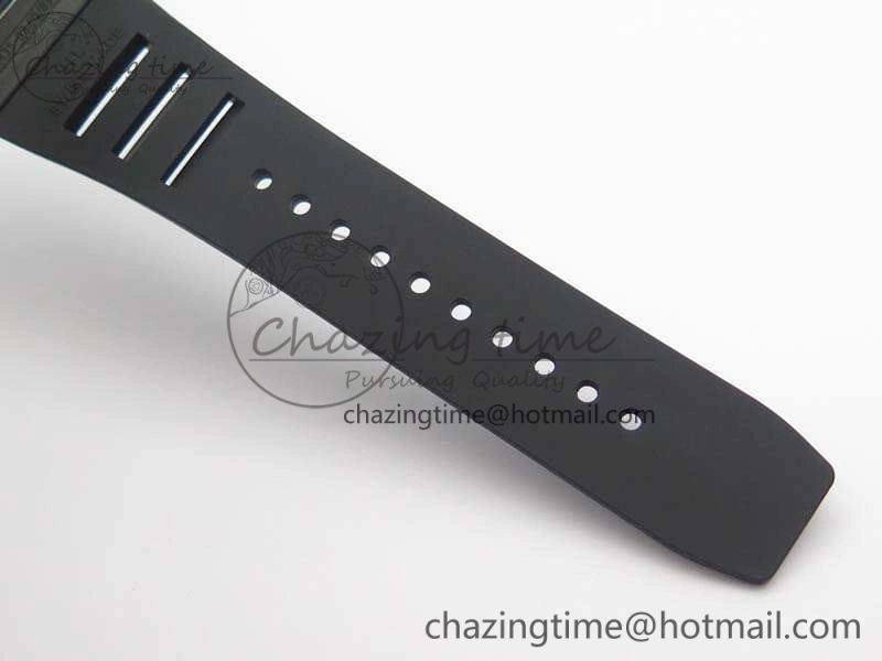 RM035-02 Rafael Nadal FC Ti Case KVF Best Edition Skeleton Dial Black On Rubber Strap MIYOTA8215 V FastDry 9535