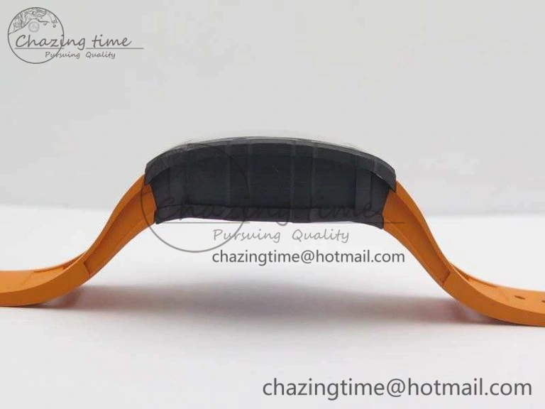 RM035-02 Rafael Nadal FC Ti Case KVF Best Edition Skeleton Dial Orange On Rubber Strap MIYOTA8215 V RelaxedFit 9540