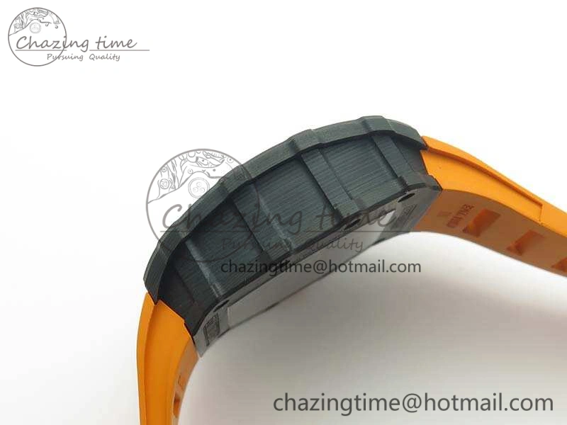 RM035-02 Rafael Nadal FC Ti Case KVF Best Edition Skeleton Dial Orange On Rubber Strap MIYOTA8215 V RelaxedFit 9540