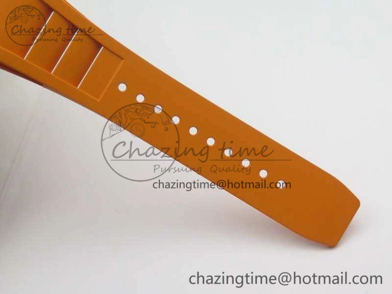 RM035-02 Rafael Nadal FC Ti Case KVF Best Edition Skeleton Dial Orange On Rubber Strap MIYOTA8215 V RelaxedFit 9540