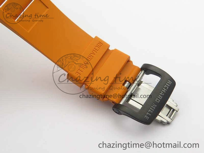 RM035-02 Rafael Nadal FC Ti Case KVF Best Edition Skeleton Dial Orange On Rubber Strap MIYOTA8215 V RelaxedFit 9540