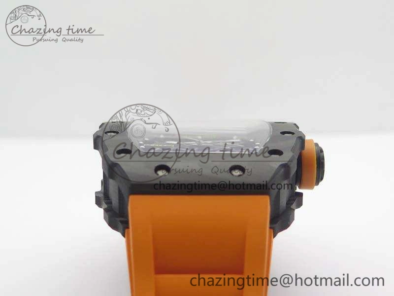 RM035-02 Rafael Nadal FC Ti Case KVF Best Edition Skeleton Dial Orange On Rubber Strap MIYOTA8215 V RelaxedFit 9540