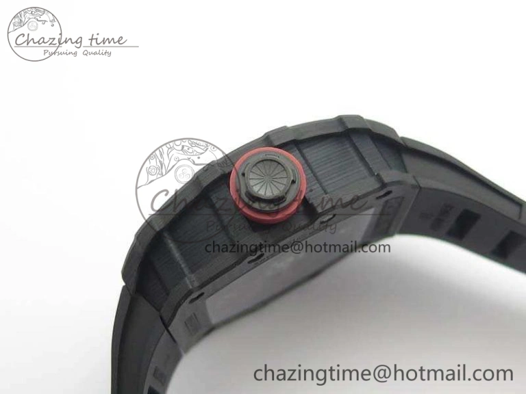 Bold RM035-02 Rafael Nadal FC Ti Case KVF Best Edition Skeleton Dial Red On Rubber Strap MIYOTA8215 V 9538