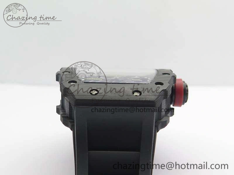 Bold RM035-02 Rafael Nadal FC Ti Case KVF Best Edition Skeleton Dial Red On Rubber Strap MIYOTA8215 V 9538