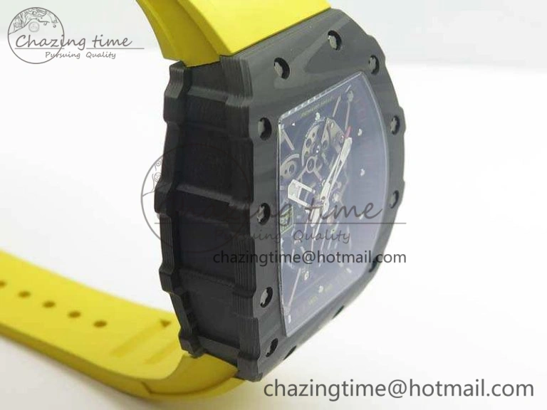 SoftTouch RM035-02 Rafael Nadal FC Ti Case KVF Best Edition Skeleton Dial Red On Rubber Strap MIYOTA8215 V 9534