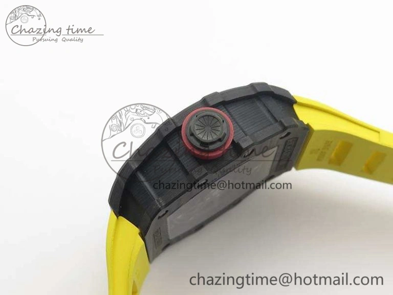 SoftTouch RM035-02 Rafael Nadal FC Ti Case KVF Best Edition Skeleton Dial Red On Rubber Strap MIYOTA8215 V 9534