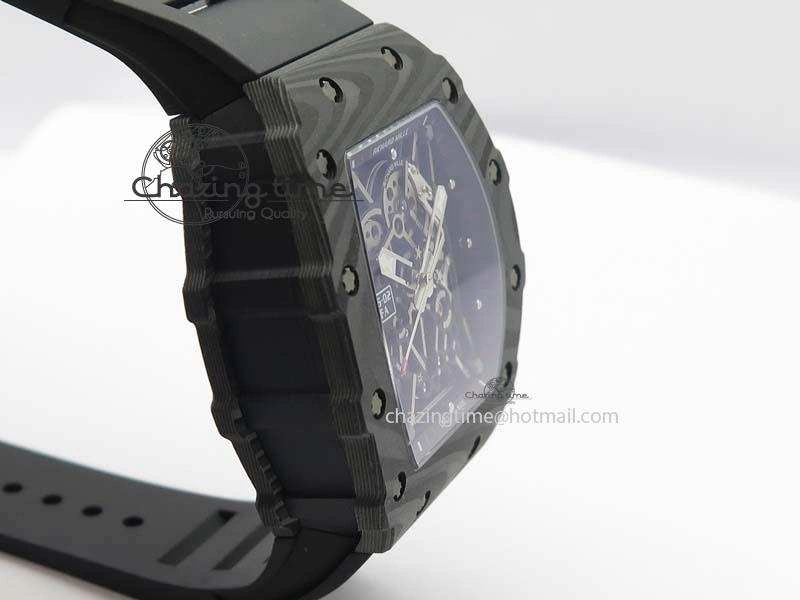 SoftTouch RM035-02 Rafael Nadal FC Ti Case KVF Best Edition Skeleton Dial White On Black Rubber Strap MIYOTA 9562