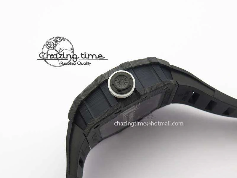 SoftTouch RM035-02 Rafael Nadal FC Ti Case KVF Best Edition Skeleton Dial White On Black Rubber Strap MIYOTA 9562