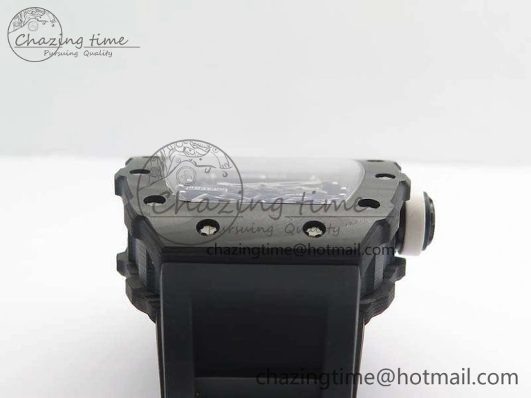RM035-02 Rafael Nadal FC Ti Case KVF Best Edition Skeleton Dial White On Rubber Strap MIYOTA8215 V TravelReady 9537