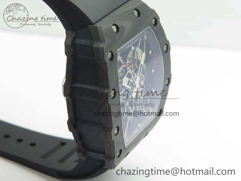 RM035-02 Rafael Nadal FC Ti Case KVF Best Edition Skeleton Dial White On Rubber Strap MIYOTA8215 V TravelReady 9537