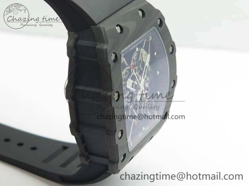 RM035-02 Rafael Nadal FC Ti Case KVF Best Edition Skeleton Dial White On Rubber Strap MIYOTA8215 V TravelReady 9537