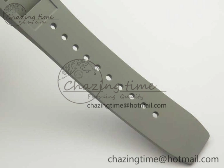 RM035-02 Rafael Nadal Forge Carbon Titanium Case KVF Best Edition Skeleton Dial Red on Gray Rubber Strap MIYOTA8215 V Chic 9473