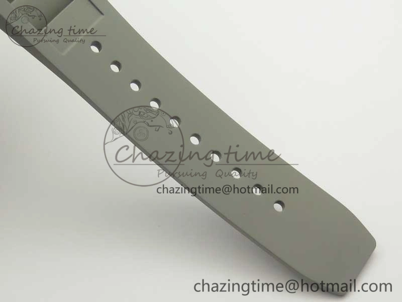 RM035-02 Rafael Nadal Forge Carbon Titanium Case KVF Best Edition Skeleton Dial Red on Gray Rubber Strap MIYOTA8215 V Chic 9473