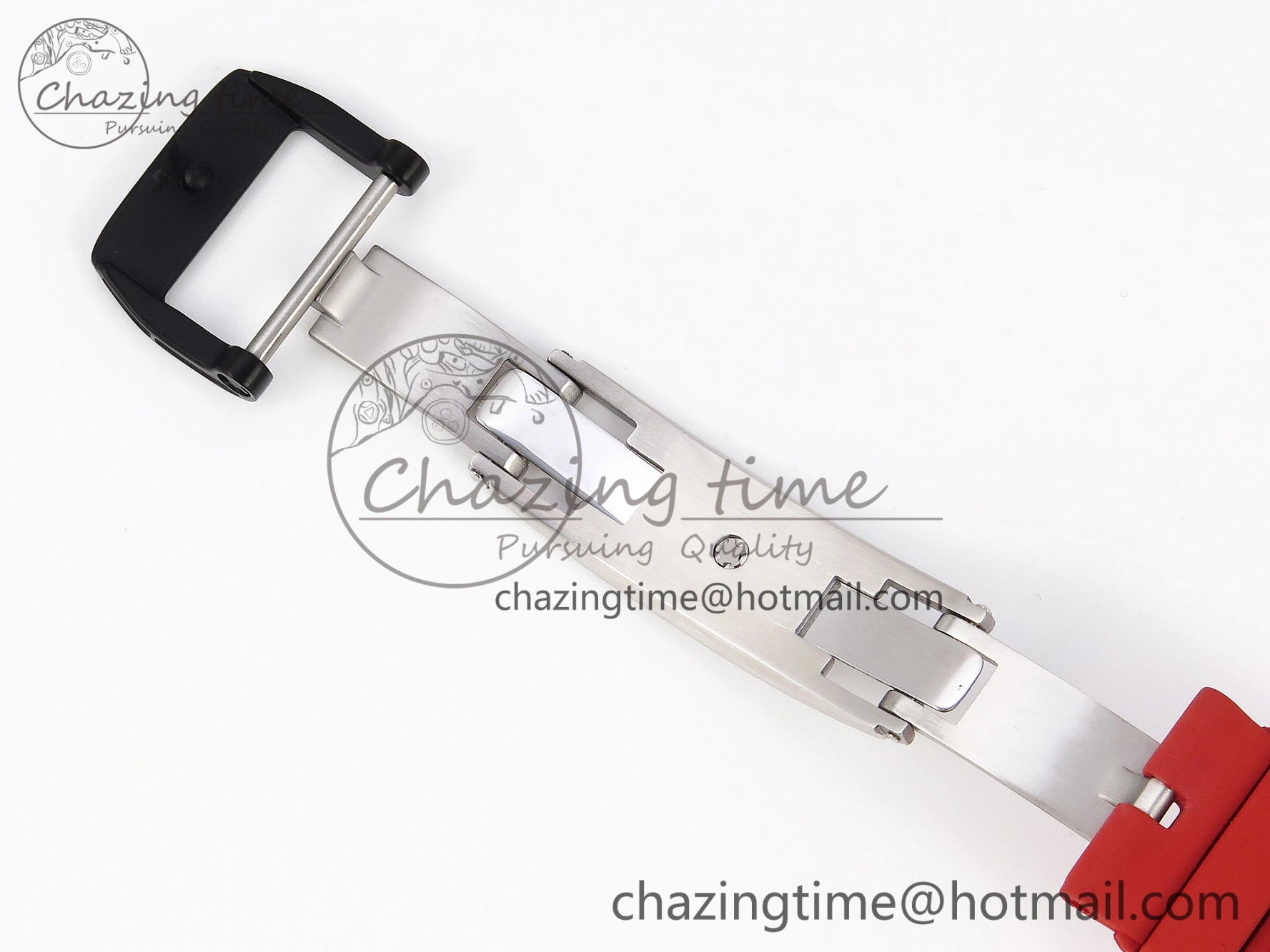 Comfortable RM035-02 Real NTPT T+F 1:1 Best Edition Skeleton Dial on Red Rubber Strap 9338