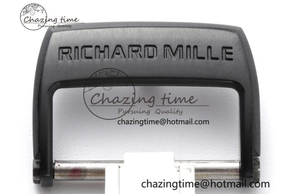 EasyMatch RM035-02 Real NTPT ZF 1:1 Best Edition Skeleton Dial on Black Rubber Strap NH05A V3+ 9344