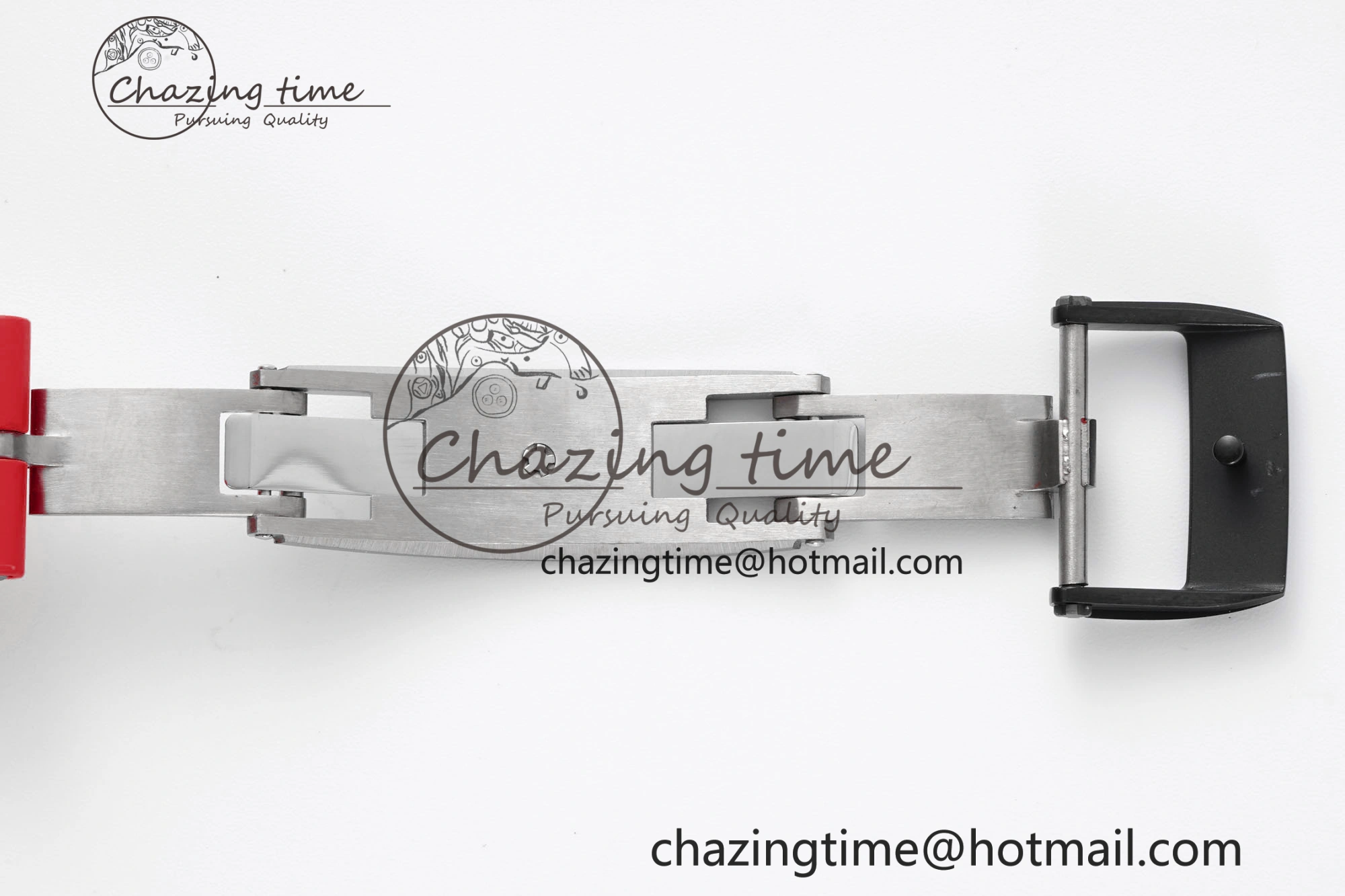 Premium RM035-02 Real NTPT ZF 1:1 Best Edition Skeleton Dial on Red Rubber Strap NH05A V3+ 9346