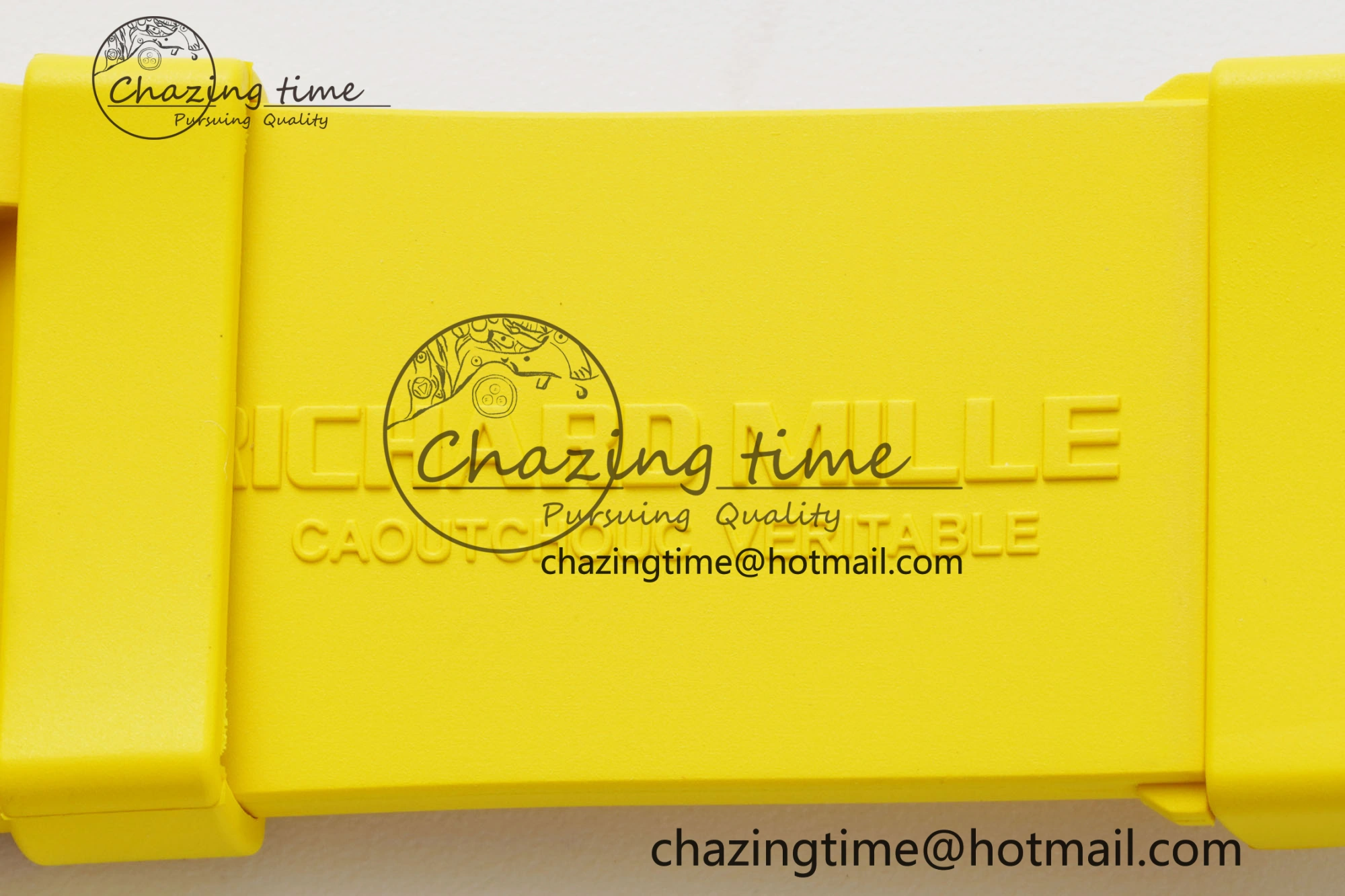 RM035-02 Real NTPT ZF 1:1 Best Edition Skeleton Dial on Yellow Rubber Strap NH05A V3+ Affordable 9347