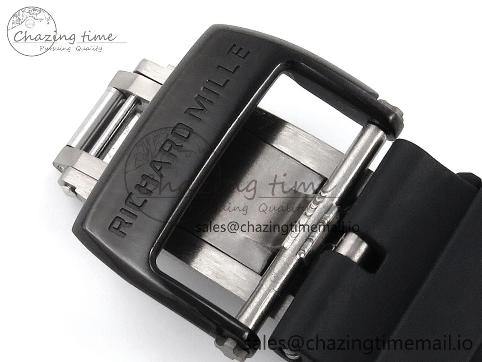 RM035-02 Red NTPT ZF 1:1 Best Edition Skeleton Dial on Black Rubber Strap RMAL1 Super Clone V Lightweight 9264