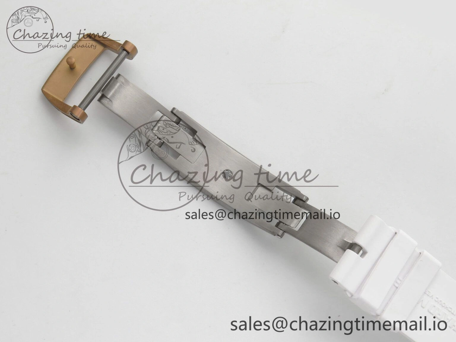 RM035 Americas RG SONIC Best Edition Skeleton Dial on White Rubber Strap Clone RMUL Thermal 9140