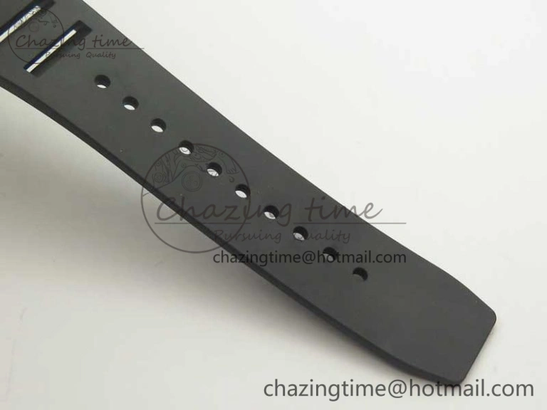 UrbanChic RM035 RG Diamonds Bezel KVF Best Edition Skeleton Dial on Black Rubber Strap MIYOTA 9467