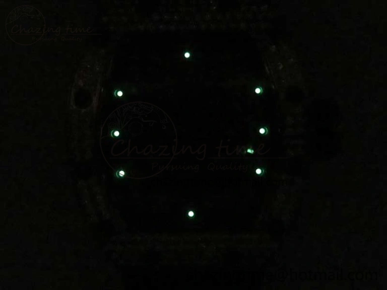 RM035 RG Diamonds Bezel KVF Best Edition Skeleton Dial on White Rubber Strap MIYOTA WaterResistant 9470