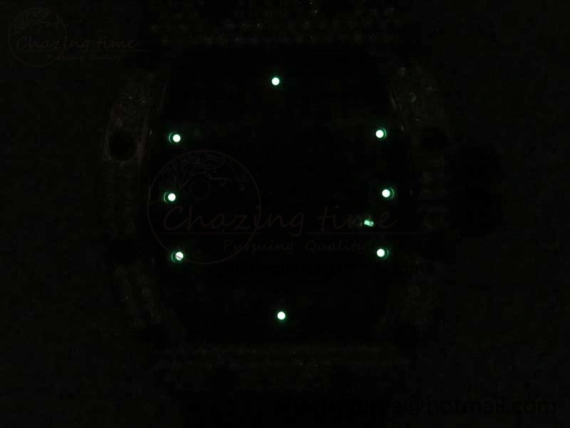 RM035 RG Diamonds Bezel KVF Best Edition Skeleton Dial on White Rubber Strap MIYOTA WaterResistant 9470