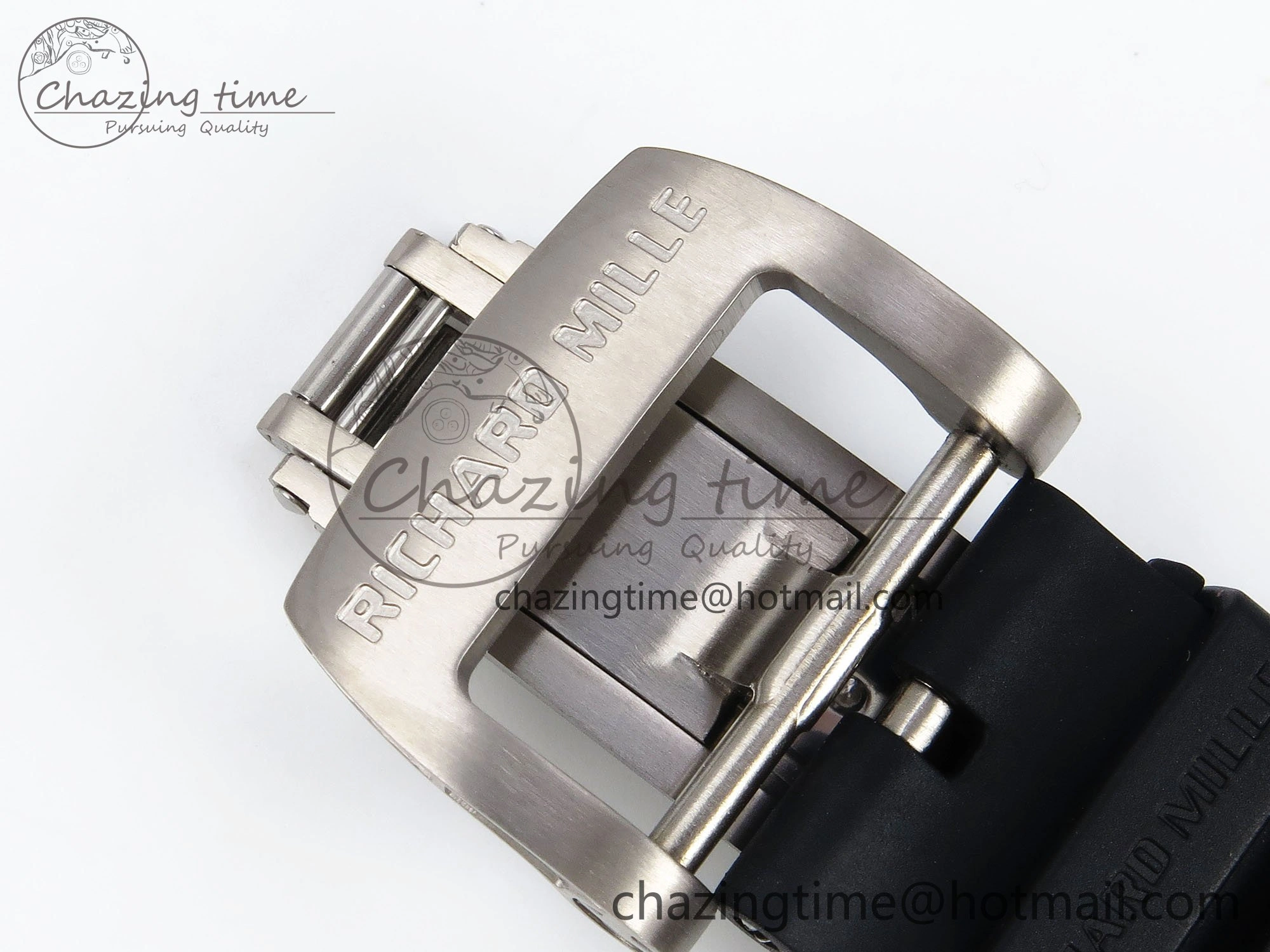 RM035 Red Carbon SONIC Best Edition Skeleton Dial on Black Rubber Strap Clone RMUL Unique 9310