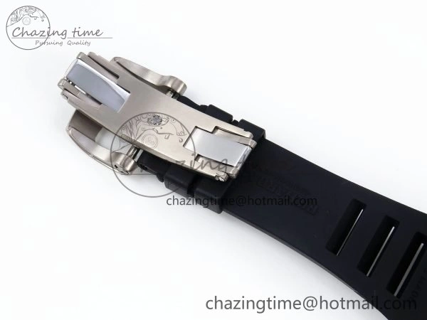 RM035 Red Carbon SONIC Best Edition Skeleton Dial on Black Rubber Strap Clone RMUL Unique 9310