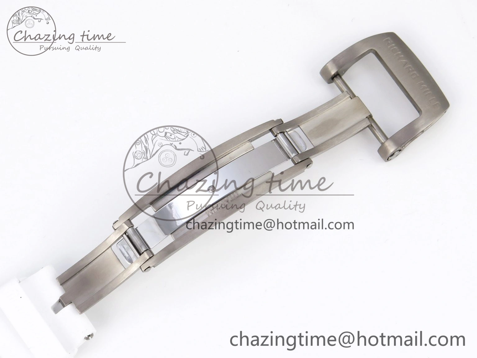 SmartChoice RM035 Transparent SONIC Best Edition Skeleton Blue Dial on White Nylon Strap Clone RMUL 9341