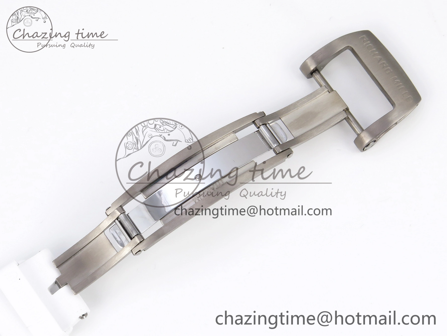 SmartChoice RM035 Transparent SONIC Best Edition Skeleton Blue Dial on White Nylon Strap Clone RMUL 9341