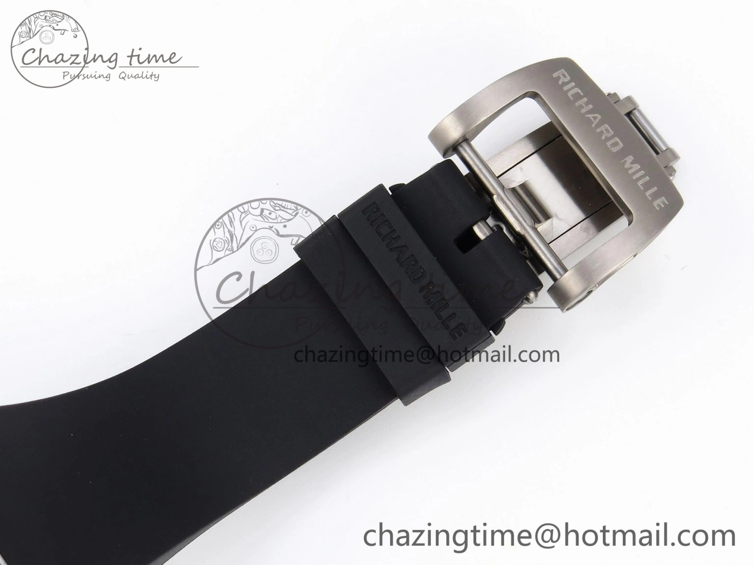 RM035 Transparent SONIC Best Edition Skeleton Dial on Black Nylon Strap Clone RMUL Cozy 9340