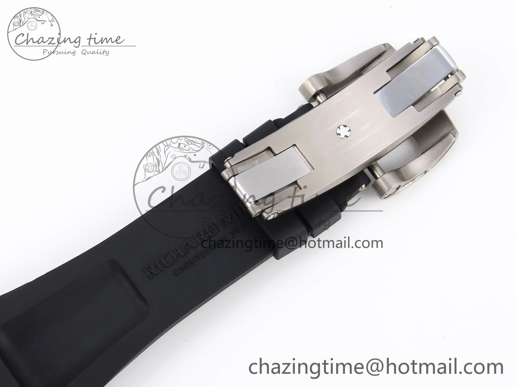 RM035 Transparent SONIC Best Edition Skeleton Dial on Black Nylon Strap Clone RMUL Cozy 9340