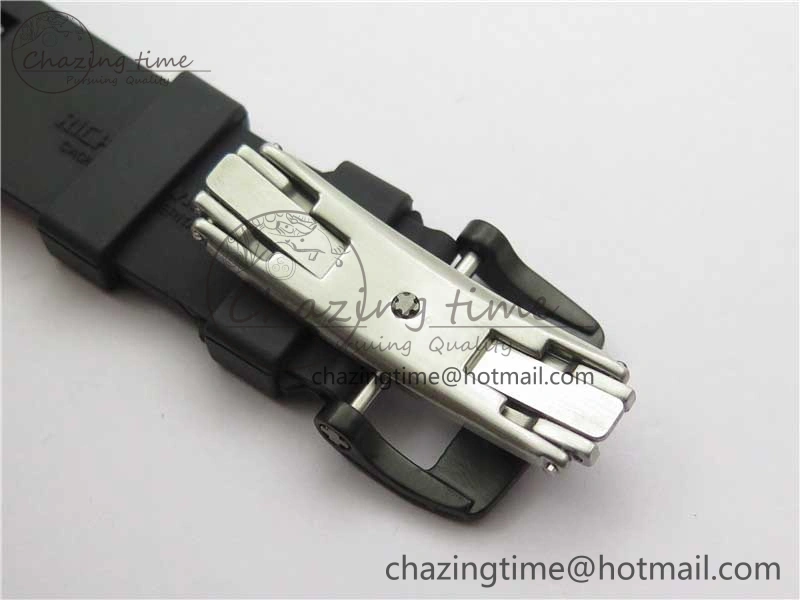 Youthful RM052 Skull Brushed Black Ceramic Real Tourbillon JBF 1:1 Best Edition RG Skull Dial on Black Rubber Strap 9406